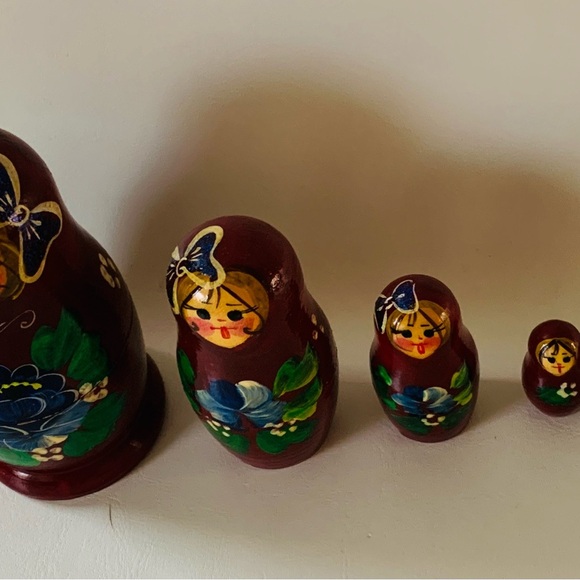 Nesting Dolls matryoshka handcrafted - Picture 3 of 10